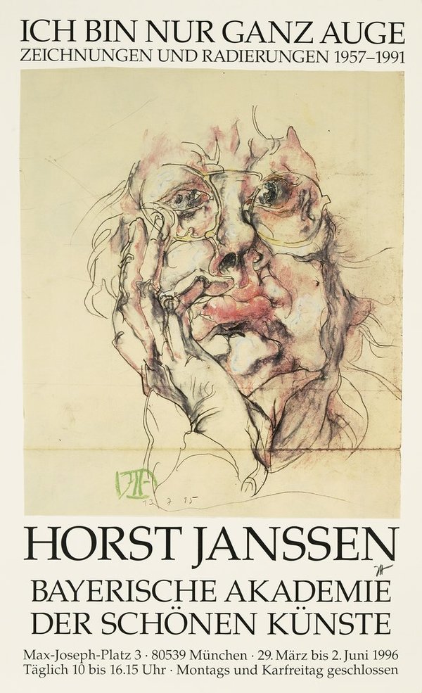 Horst Janssen: Ich bin nur ganz Auge